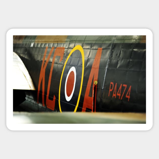 Lancaster roundal Sticker by richflintphoto